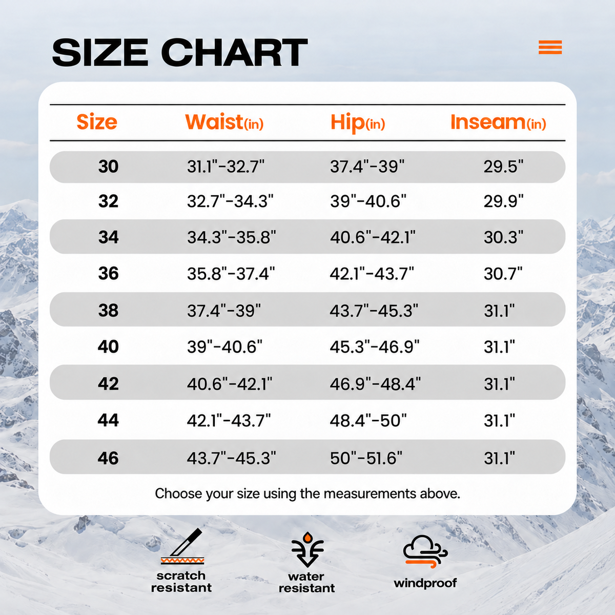 HeatLock Fleece-Lined Pants