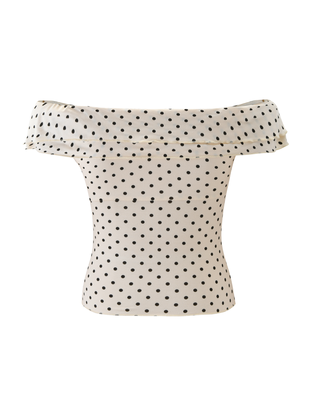Polka Dot Maxi Set - CREAM DOT