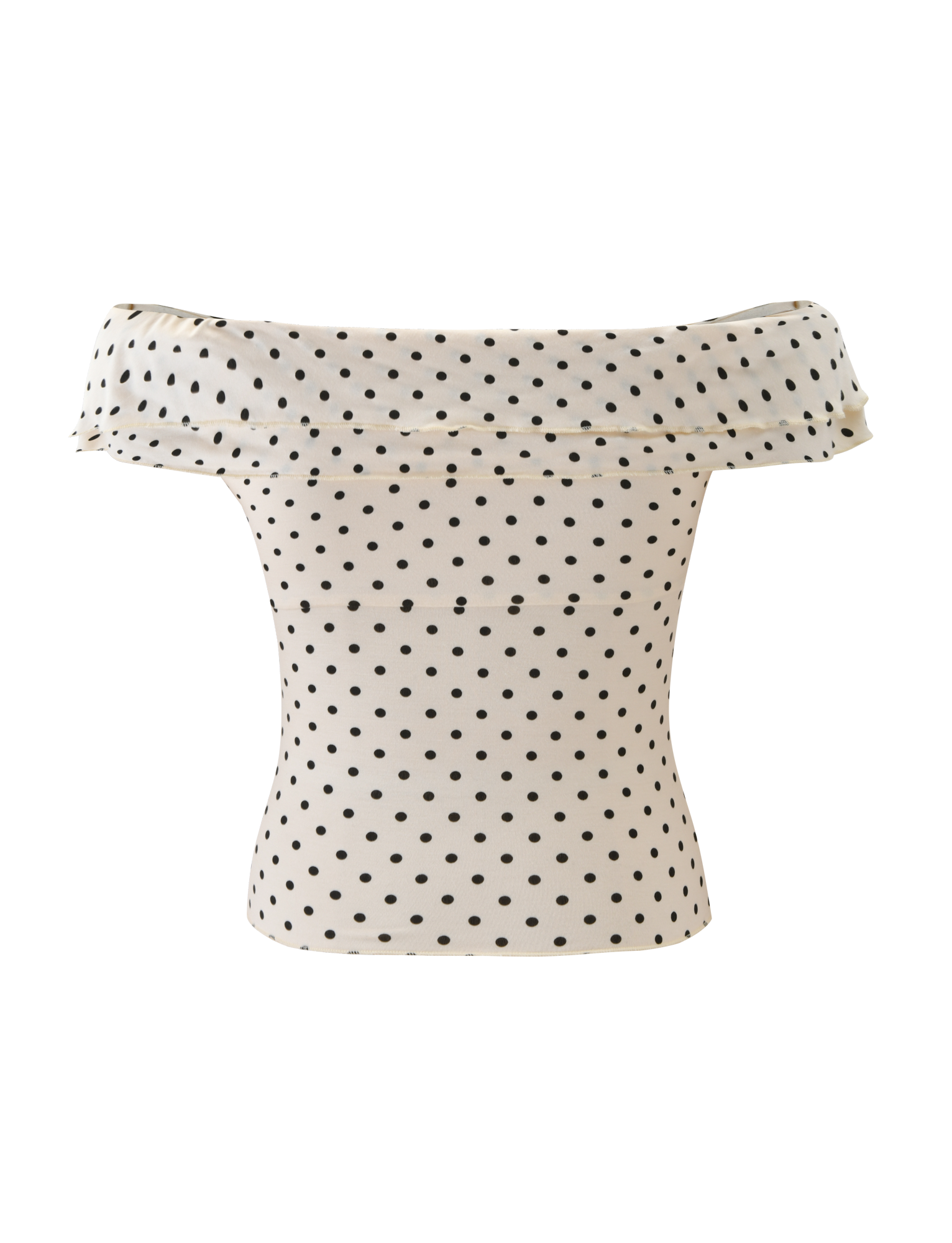Polka Dot Maxi Set - CREAM DOT