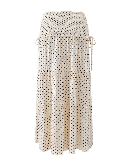 Polka Dot Maxi Set - CREAM DOT