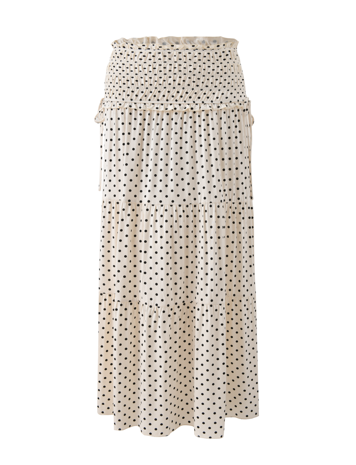 Polka Dot Maxi Set - CREAM DOT