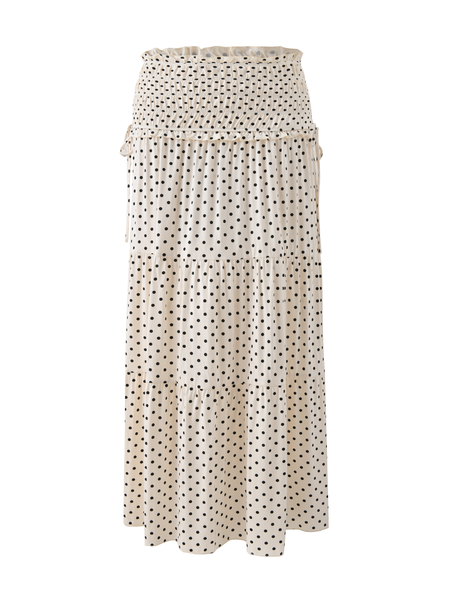 Polka Dot Maxi Set - CREAM DOT