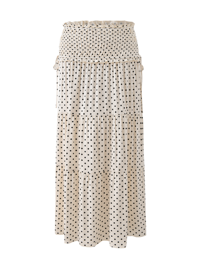 Polka Dot Maxi Set - CREAM DOT