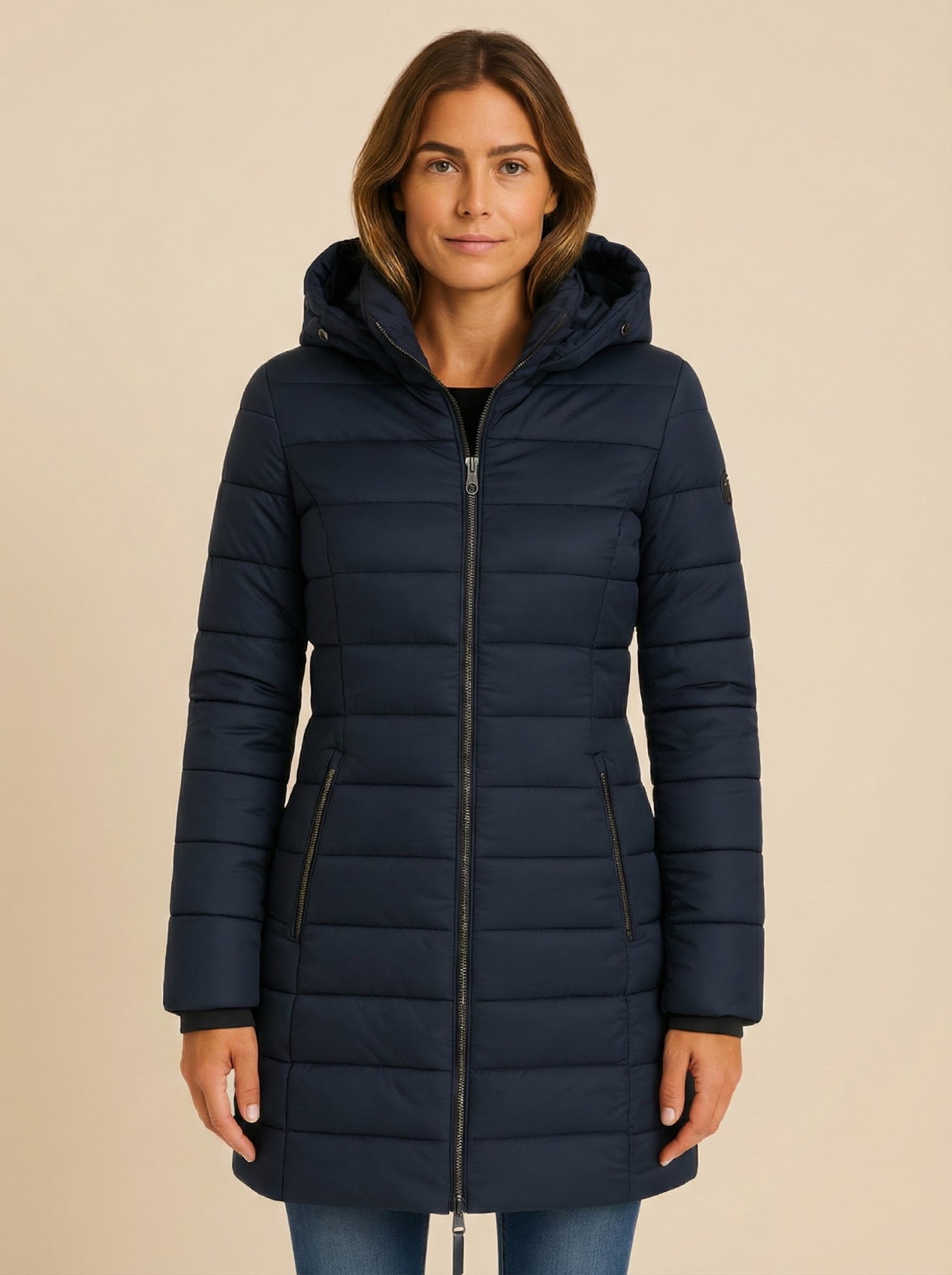 Megan | Women's Premium Hooded Down Jacket