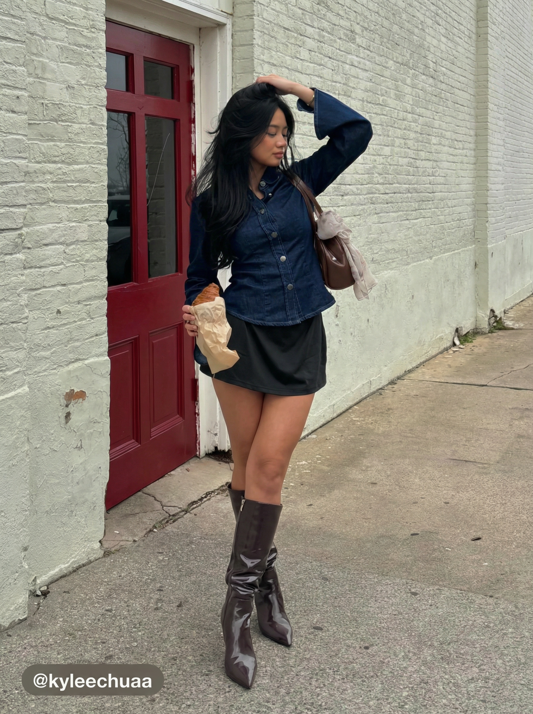 Pointed Toe Stiletto Knee High Boots