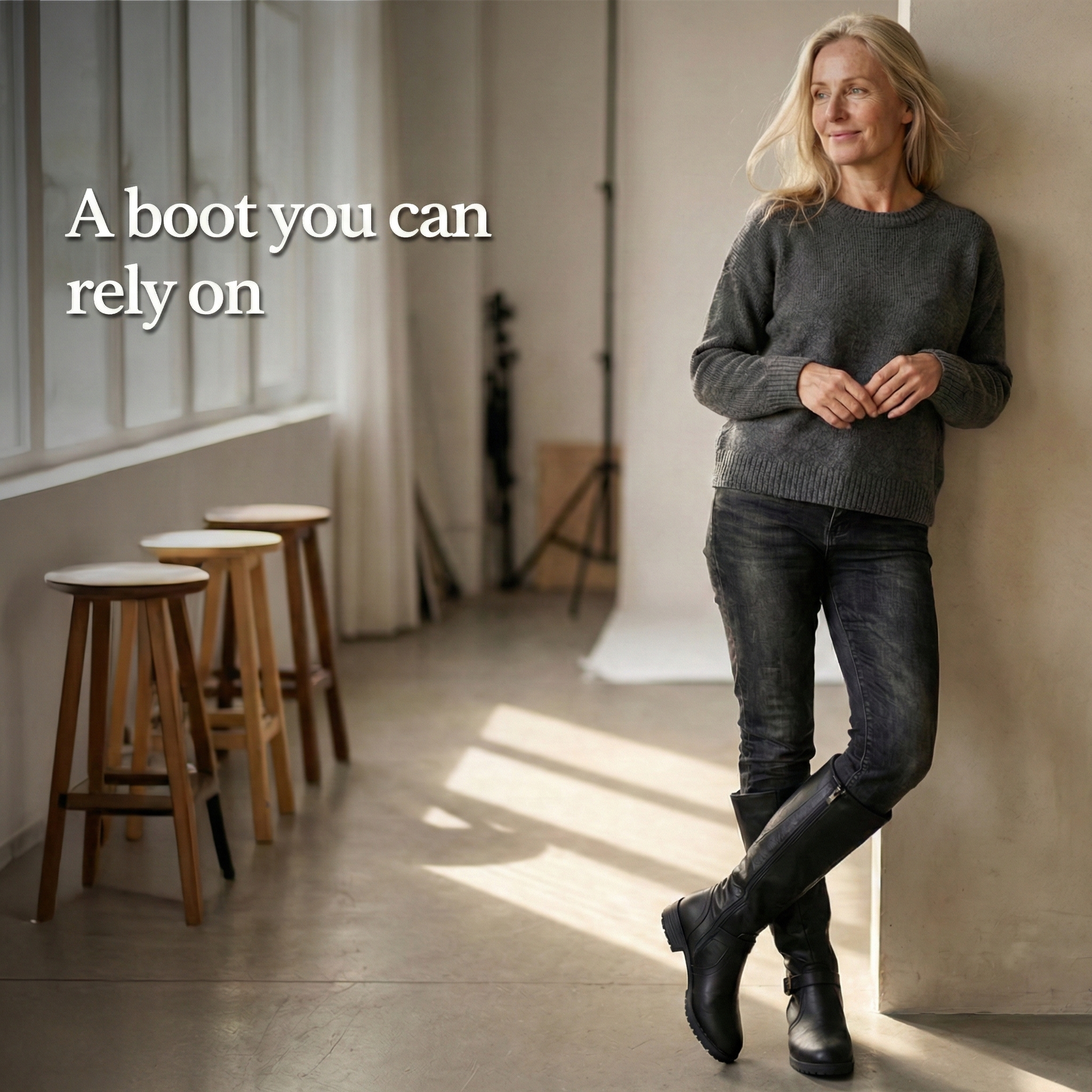 Marlowe | High Boot with Orthopedic Comfort