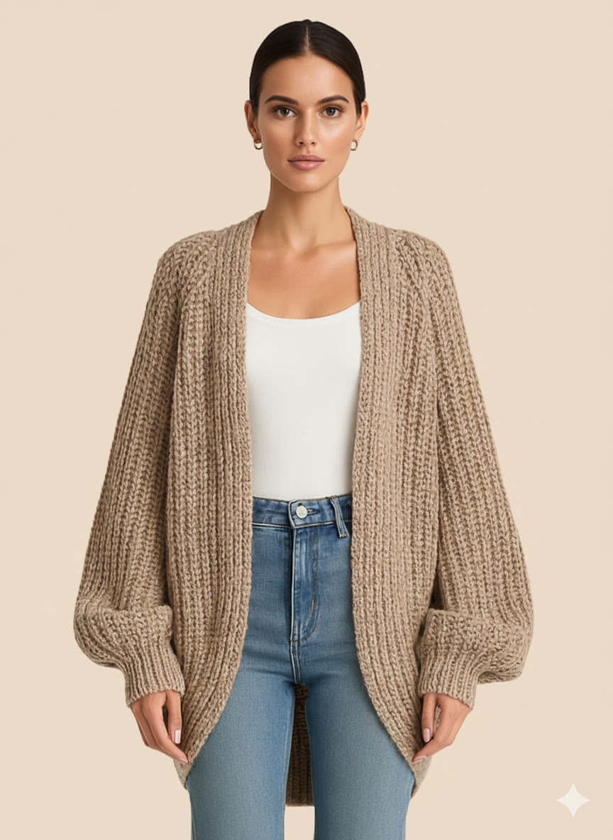 Isabella | Knit Oversized Cardigan for Women