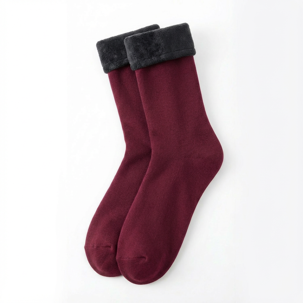 Fleece-Lined Socks