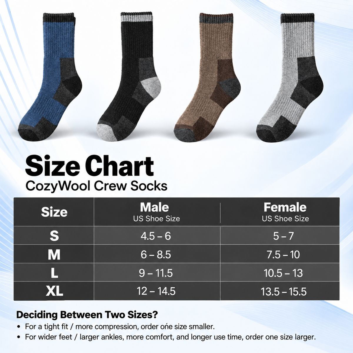 Rosavine CozyWool Socks