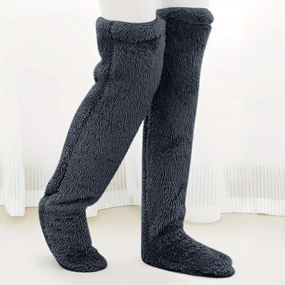 Over Knee High Fuzzy Long Socks