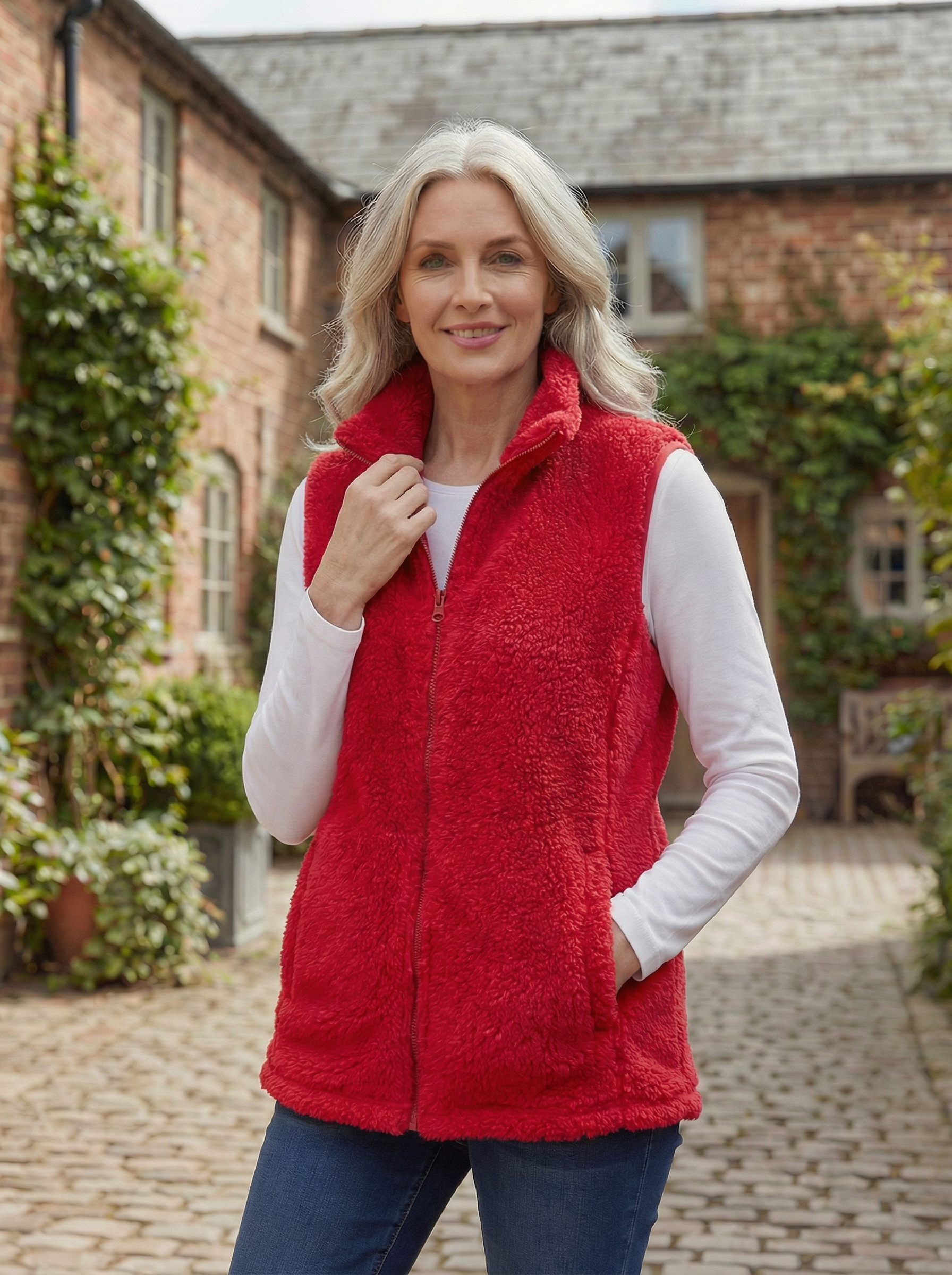 Lisa | Soft Zip Vest