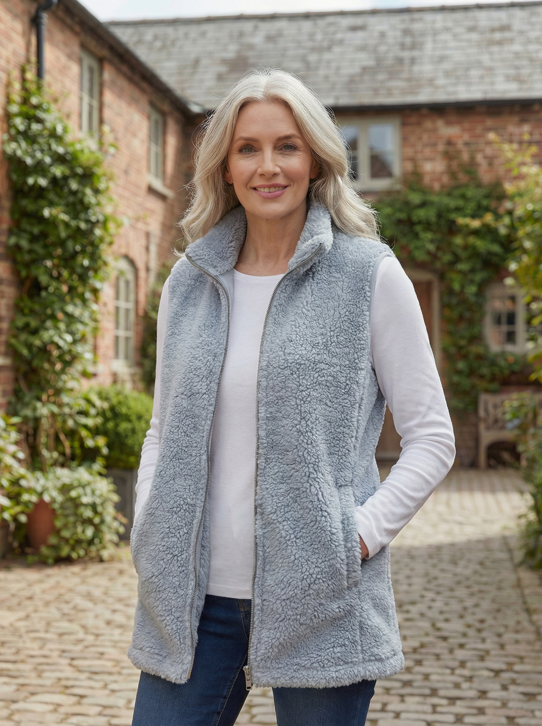 Lisa | Soft Zip Vest