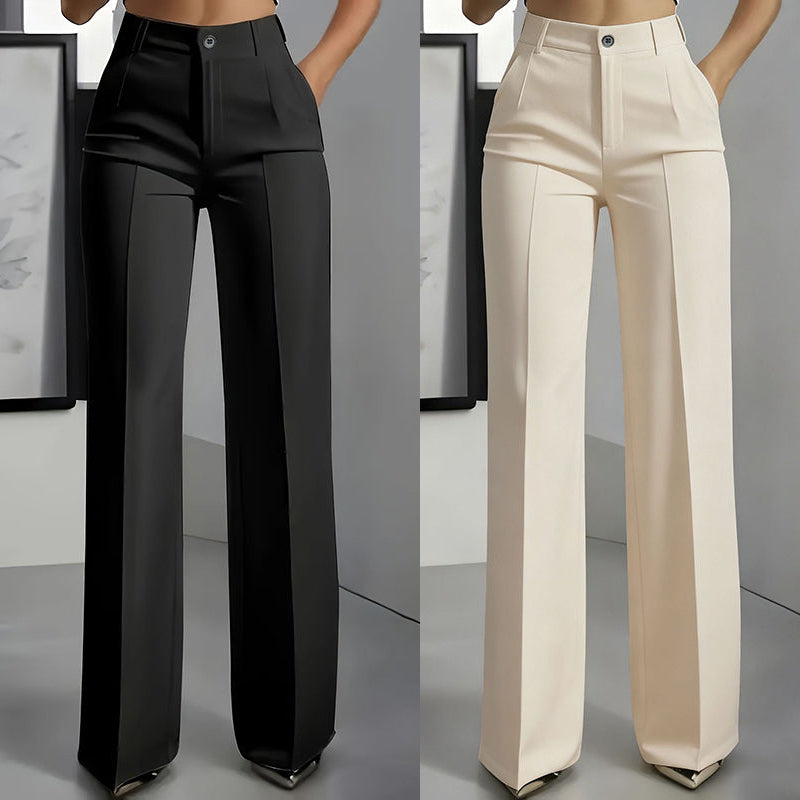 Women’s high-waisted suit trousers