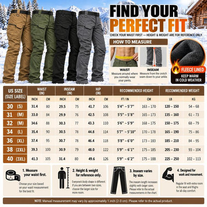 FleeceMate Men’s Fleece Pants