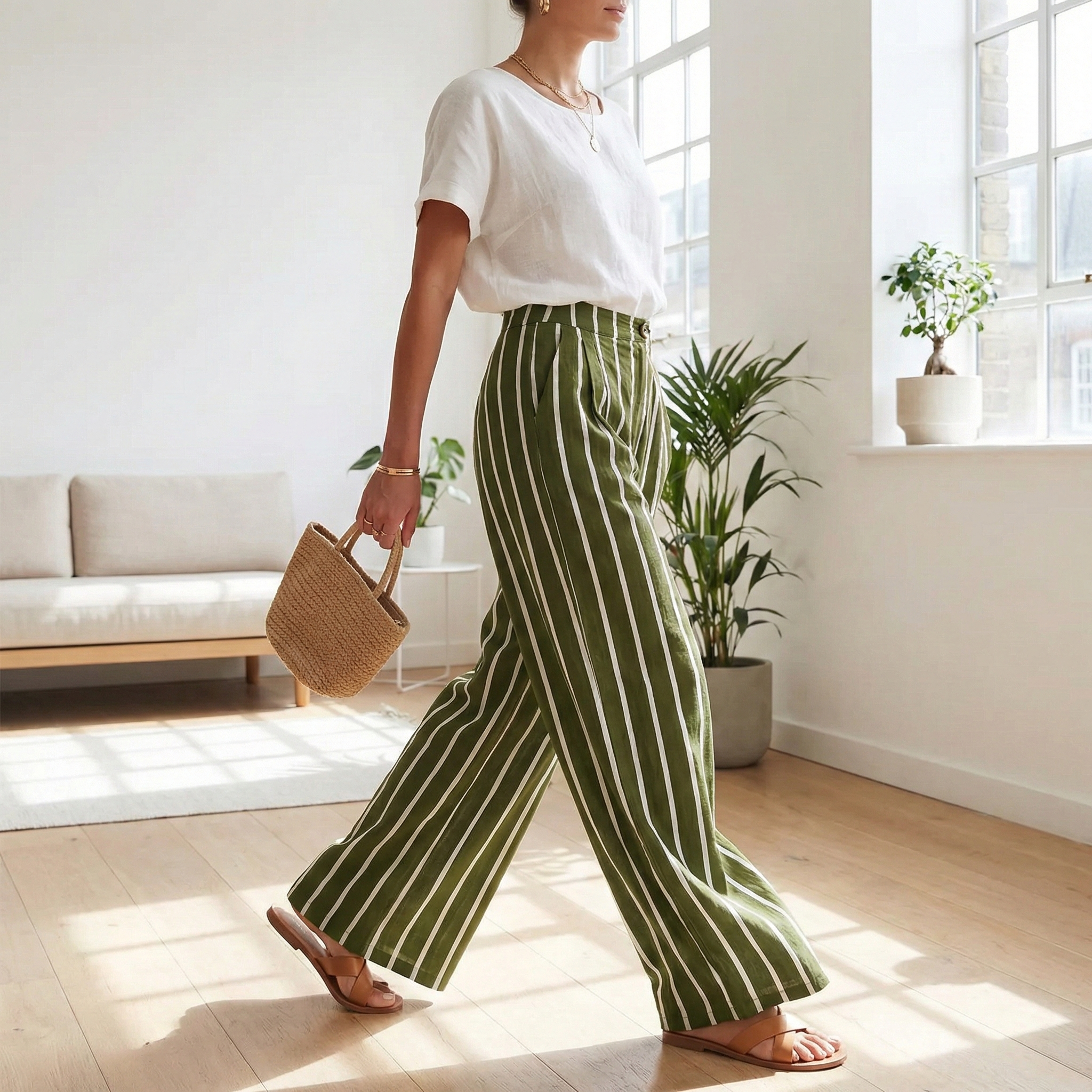 Lily Linen Pants
