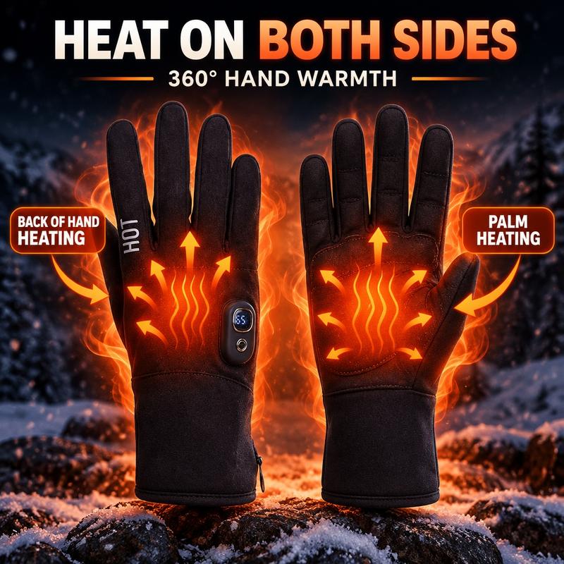 HeatHaven Rechargeable Heated Gloves