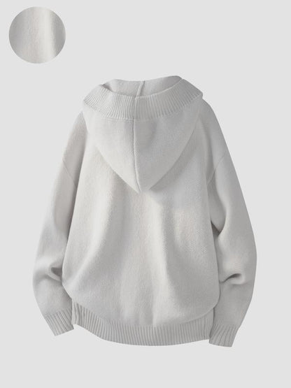 Riley | Knit Hooded Cardigan