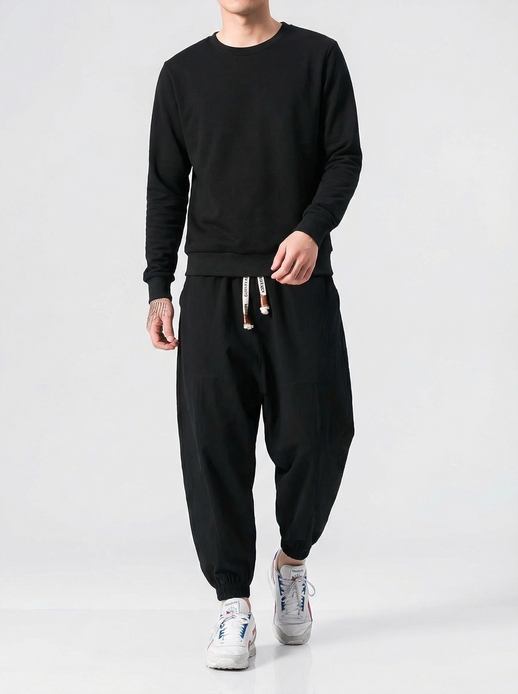 Shawn – Comfortable Cotton Harem Trousers
