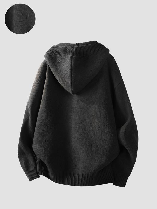 Riley | Knit Hooded Cardigan