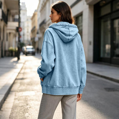 ComfyDenim Everyday Hoodie