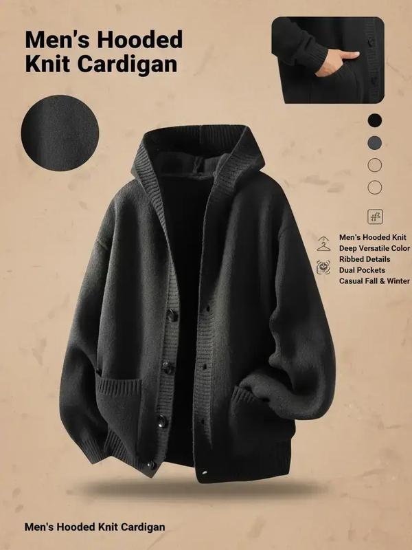 Riley | Knit Hooded Cardigan