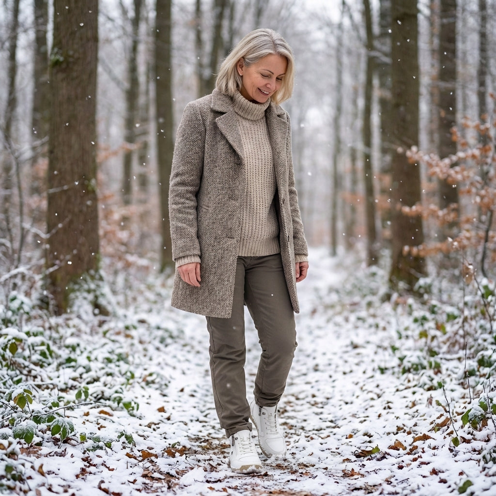 Mila™ – Comfortable Orthopaedic Zip Sneakers
