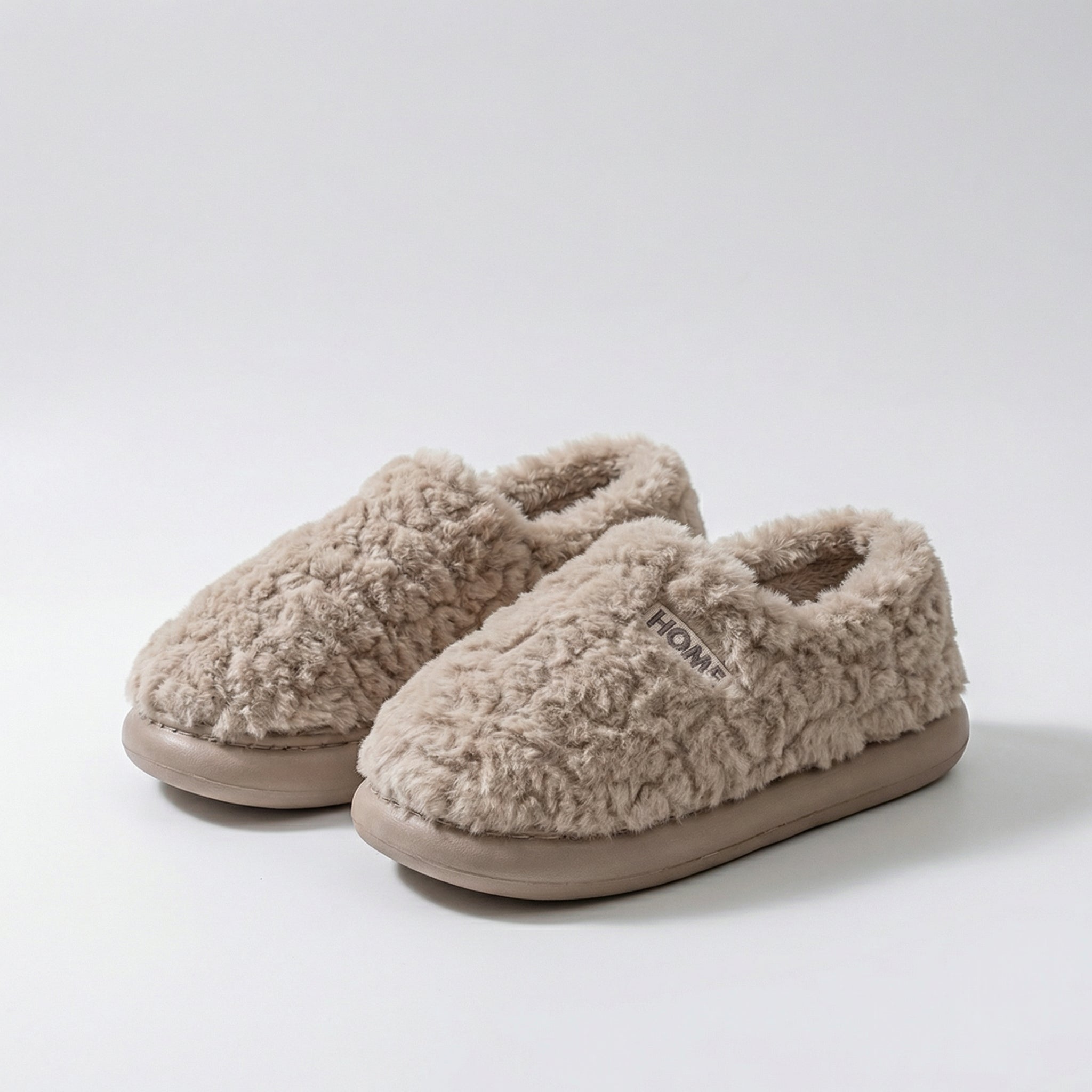 HOME™ | Lined Plush Slippers