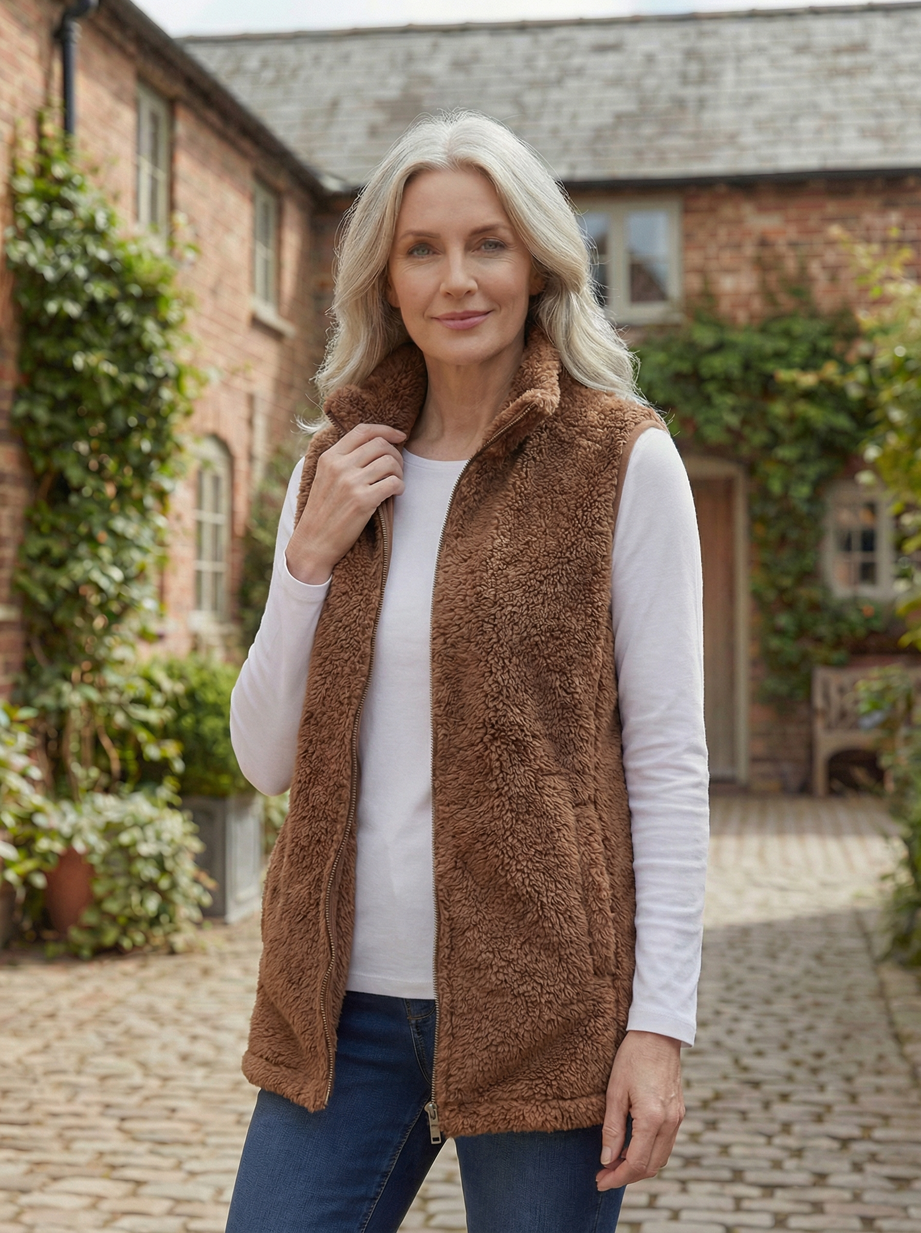 Lisa | Soft Zip Vest