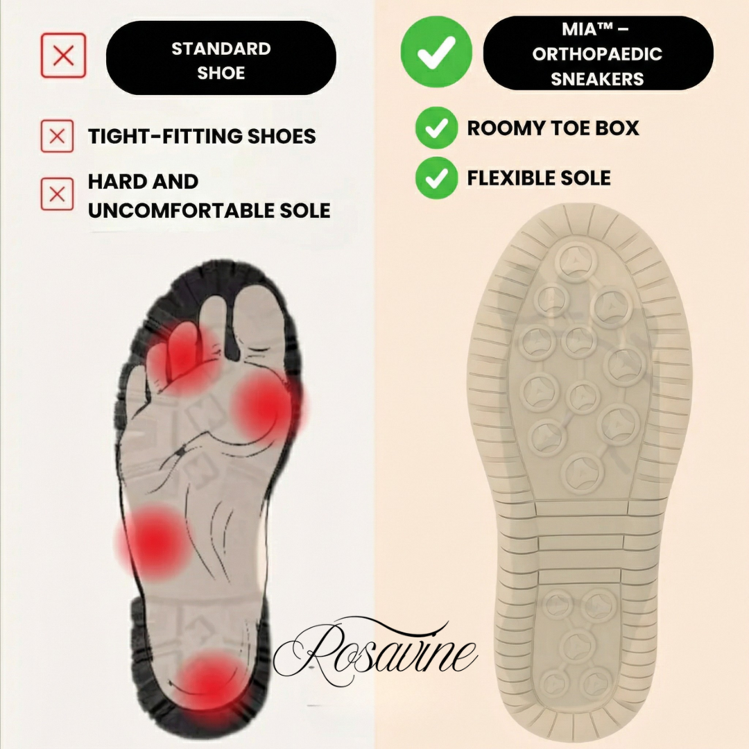 Mia™ – Comfortable, Pain-Free Orthopaedic Sneakers