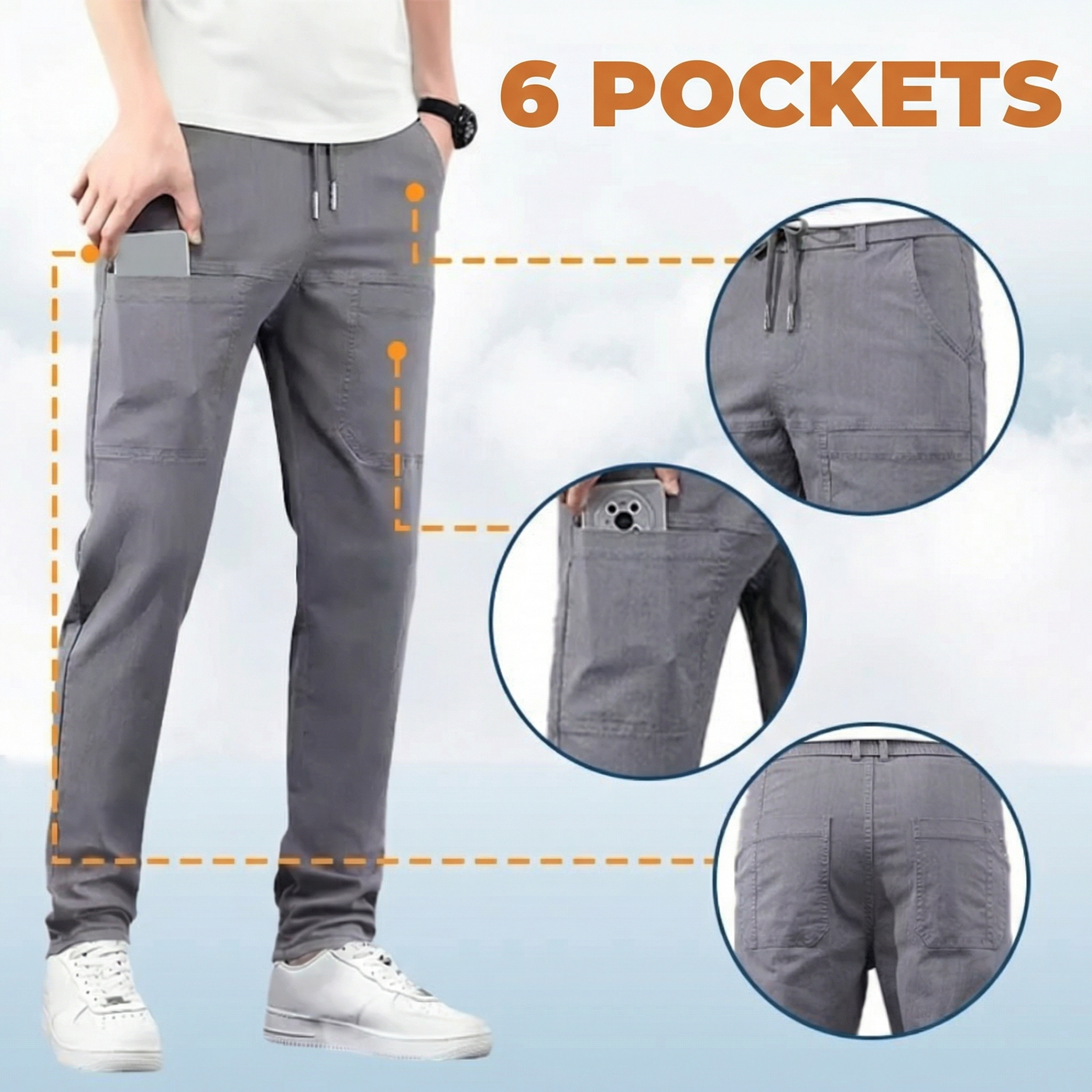 AirFlex Cargo Pants – Winter Sale! – Stretchy & Weather-Resistant!
