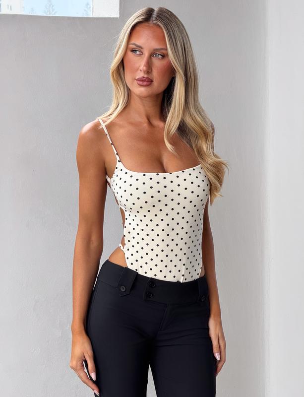 Polka Dot Bodysuit