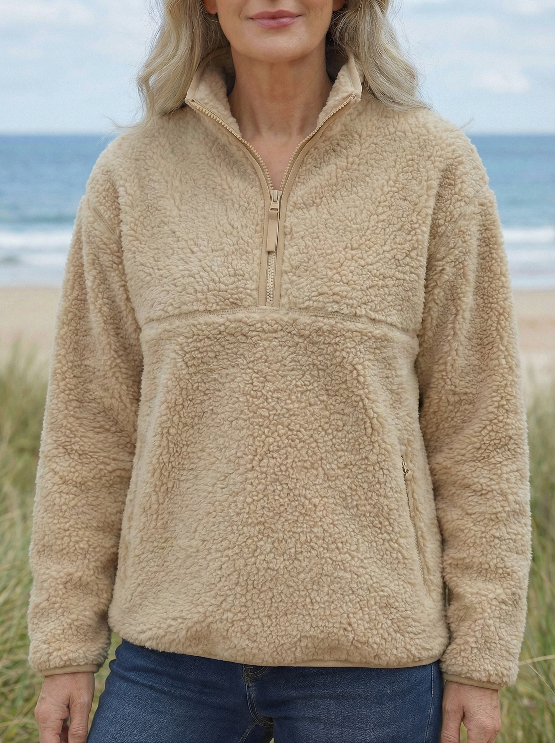 Lydia | Soft Half Zip
