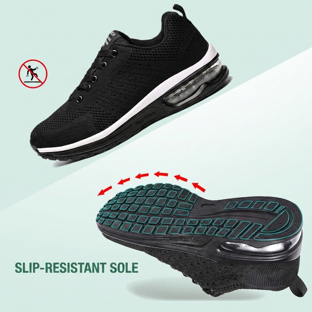 SanoWalk™ | Orthopaedic Comfort Shoes – Black Edition