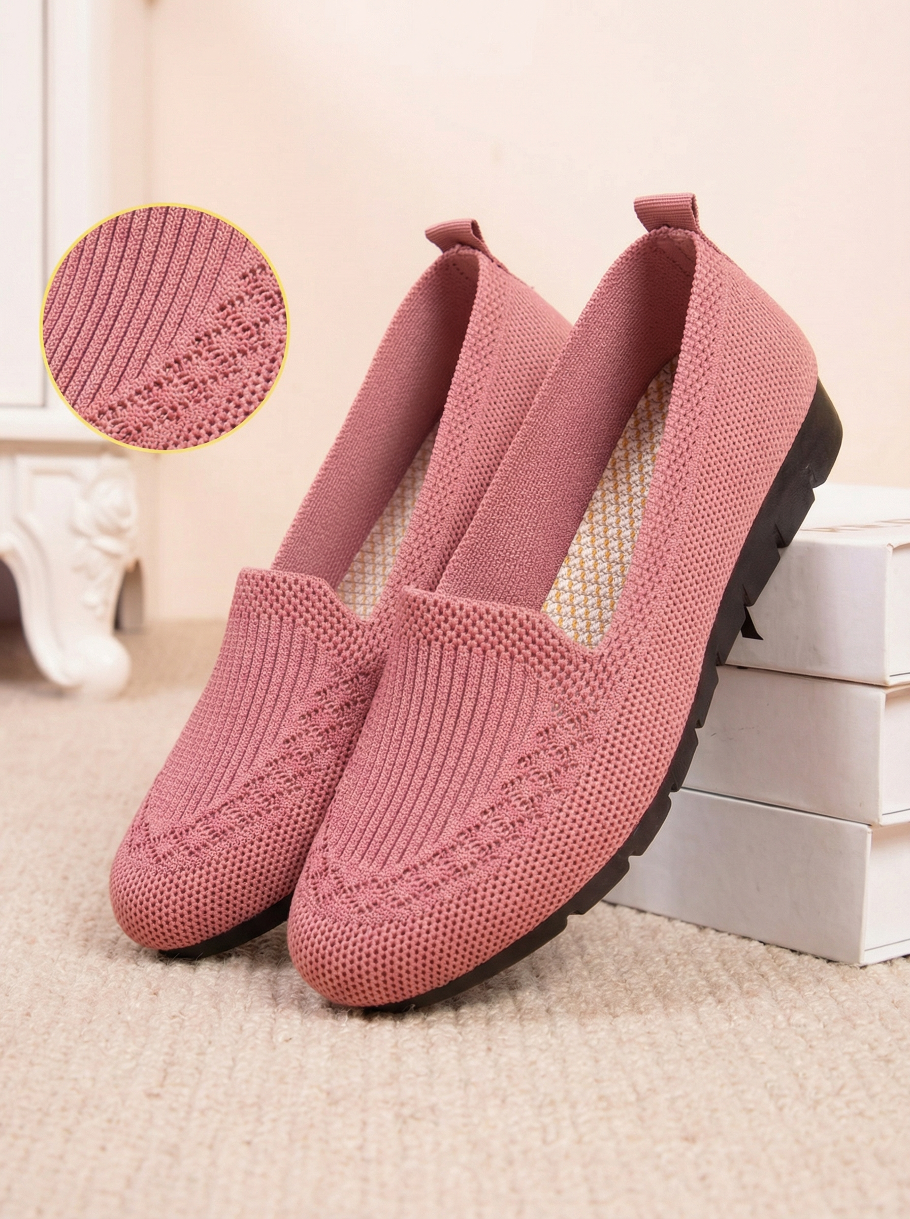 Demi | Padded moccasins for Women with Stabilizing Sole
