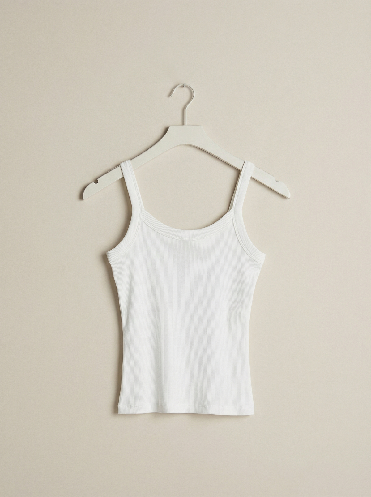 Ribbed Fitted Tank Top