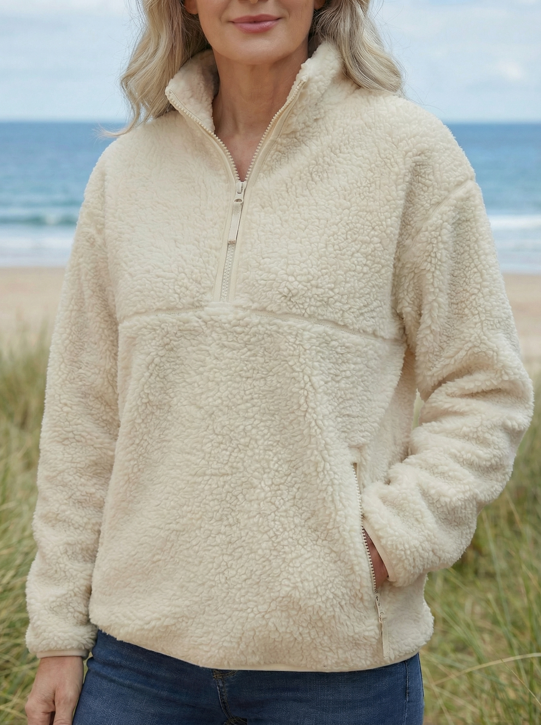 Lydia | Soft Half Zip