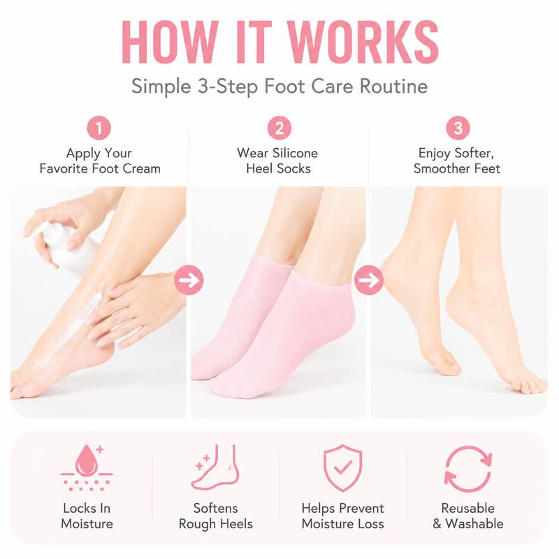 SoftStep Heel Spa Socks