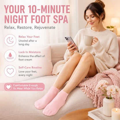 SoftStep Heel Spa Socks