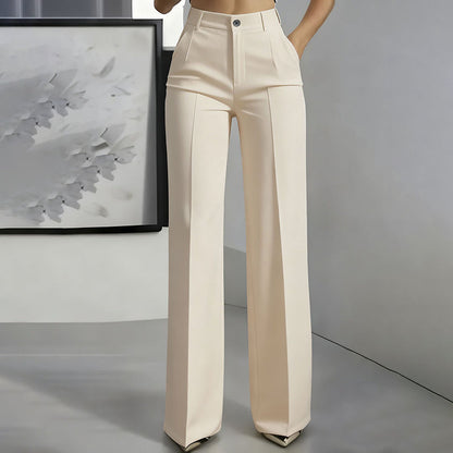 Women’s high-waisted suit trousers