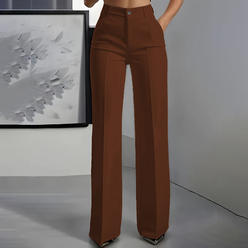 Women’s high-waisted suit trousers