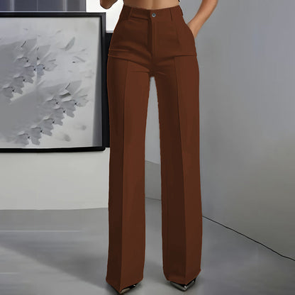Women’s high-waisted suit trousers
