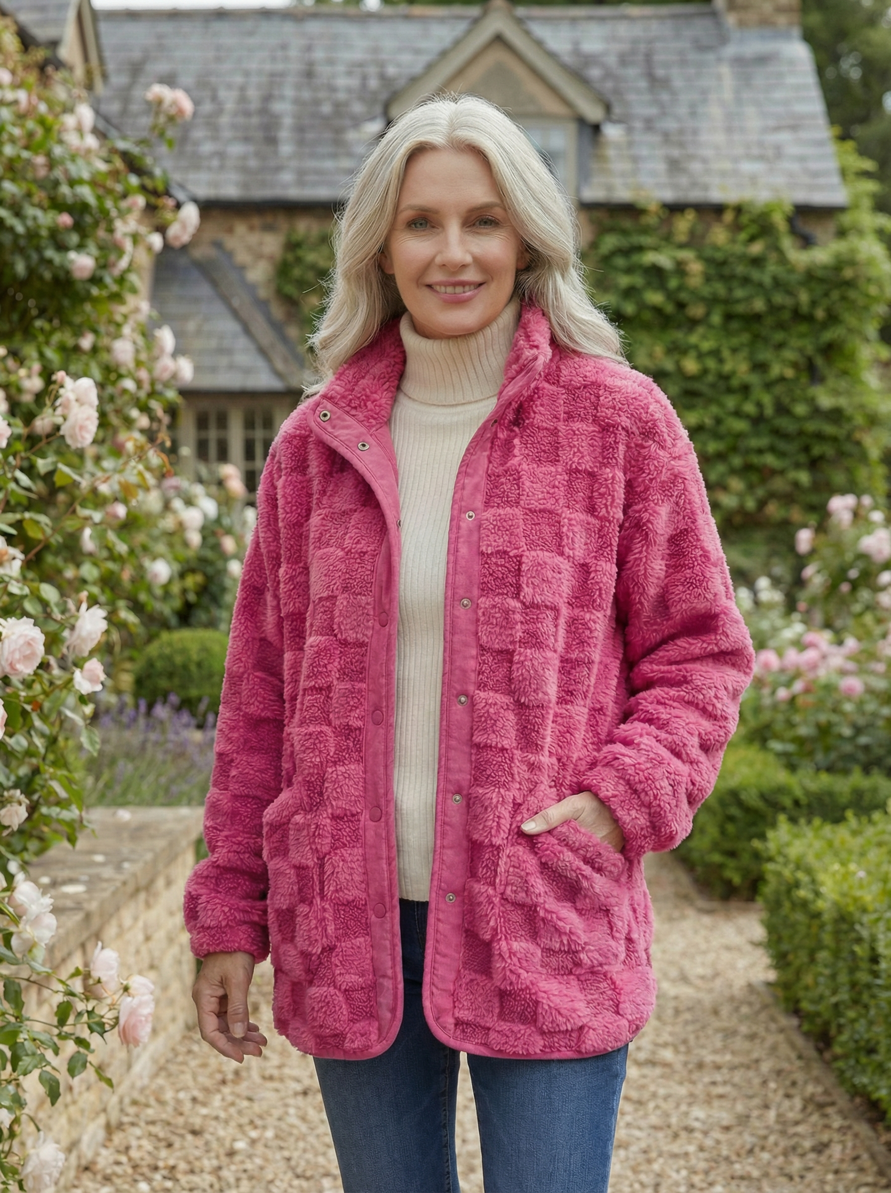 Rosie™ | Soft Check Jacket