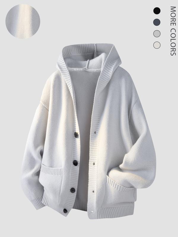 Riley | Knit Hooded Cardigan