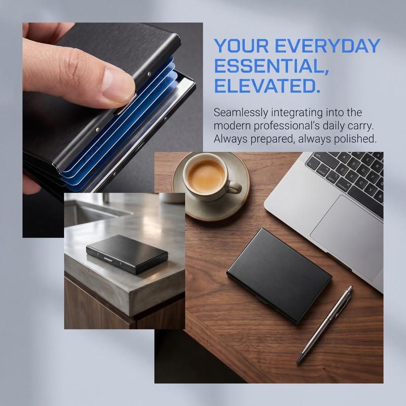 RFID Blocking Metal Card Wallet