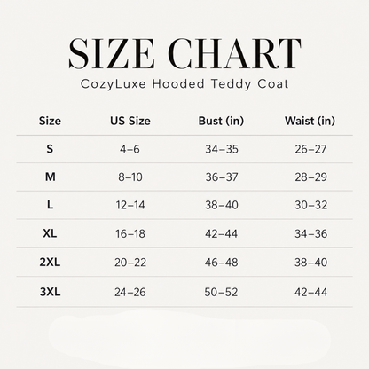 CozyLuxe Hooded Teddy Coat