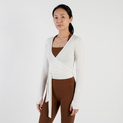 Aria Wrap Top