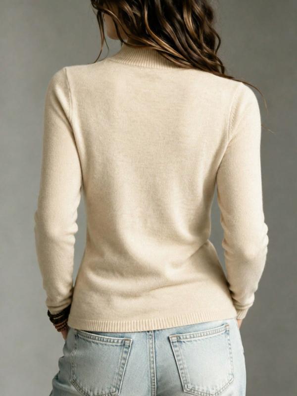 EllaWrap Crossover Knit Sweater